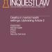 Cover for Inquest Law magazine